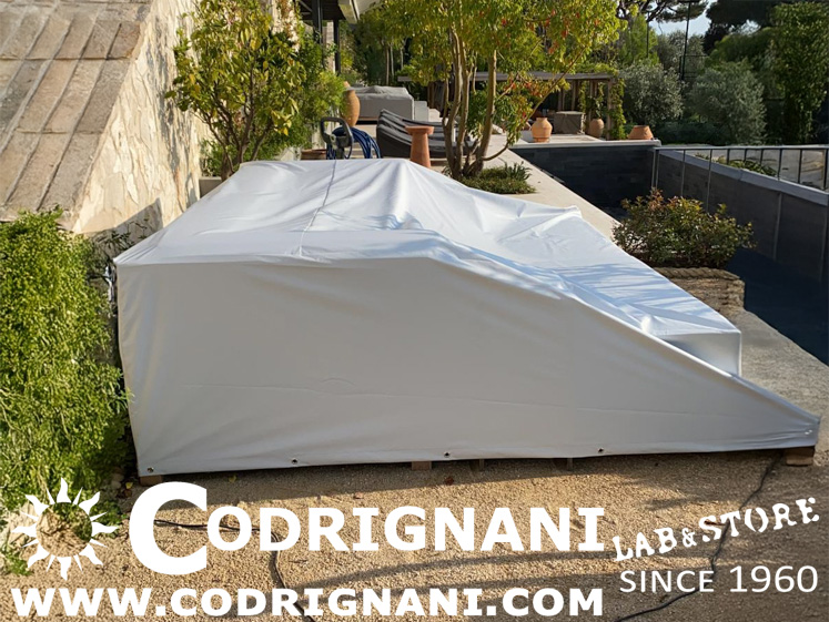 Coperture impermeabili per arredo da esterno